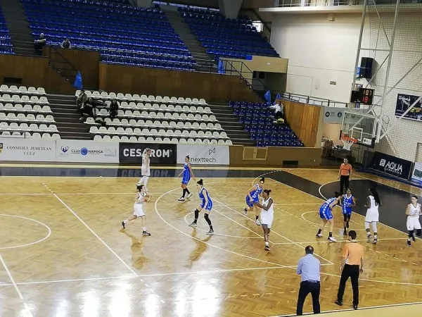 Olimpia CSU a pierdut la Cluj
