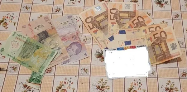 I-au bătut la uşă cu 250 de euro şi 16 lei