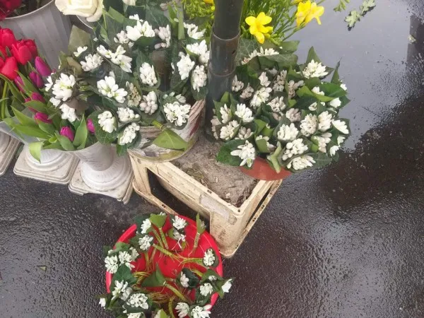 O „primăvară” încă nedorită. Ghioceii din pieţe, invizibili pentru clienţi