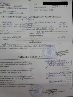 De ce au murit gemenii din Apaţa?