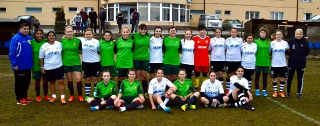 Echipa feminină de la Colţea 1920, amical cu goluri multe la Alba Iulia
