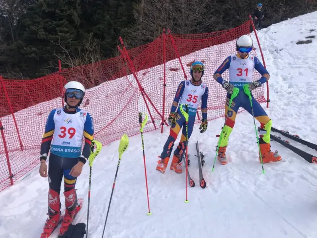 Trei titluri de campioni şi două medalii de bronz pentru Corona, în prima zi a Naţionalelor de schi alpin