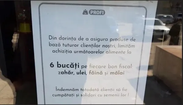 La Profi s-a instituit „raţia”