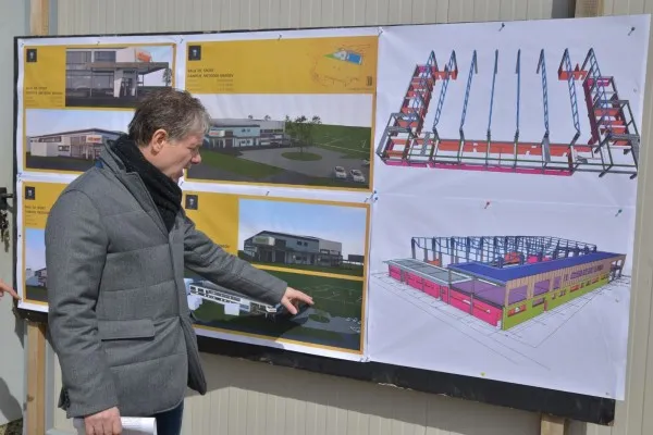 Braşov, viaţa merge înainte! Şantierul de la Metrom, în grafic