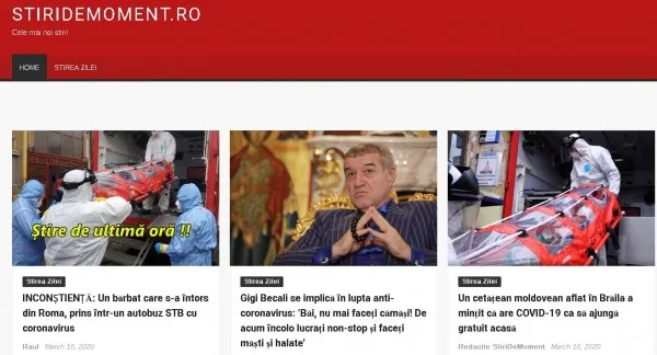 Un site din ţară, închis deja, pentru stiri false