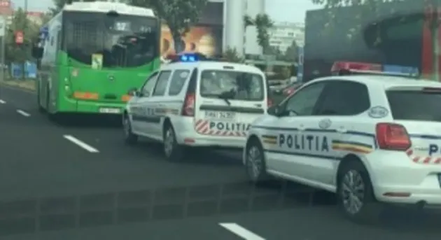 Din autobuz, la spital