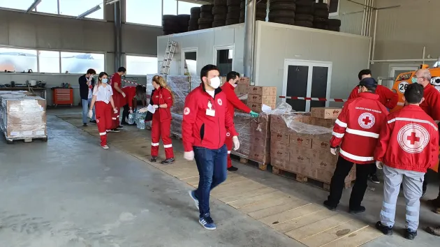 Transport umanitar la Racoş şi Budila 