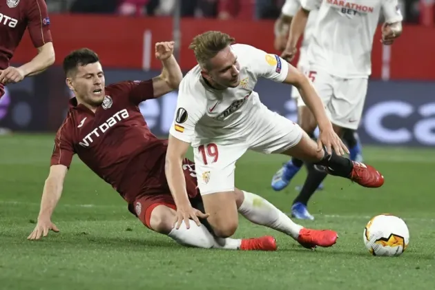 CFR-iştii, eliminaţi de Sevilla din Europa League