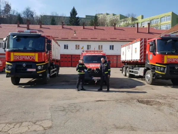 Autospeciale noi la ISU Brașov
