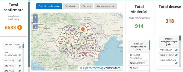 Braşov, 13.04.2020: 15 noi cazuri de infectare cu Covid 19, în ultimele 24 de ore. Total 253