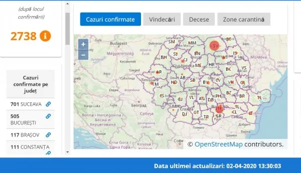 Suceava, Bucureşti, Braşov – axa Covid 19. Guvernul a renunţat la secretizarea numărului de infectaţi. Veştile nu sunt bune pentru Braşov
