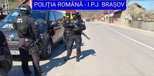 A 3-a descindere în ţigănie. 115 poliţişti trimişi ieri în Săcele, Codlea, Teliu, Tărlungeni, Budila și Dumbrăvița

