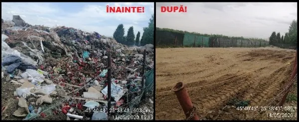 Sfânta curăţenie... Cele două biserici din Braşov prinse că au depozitat ilegal deşeuri şi-au salubrizat cimitirile