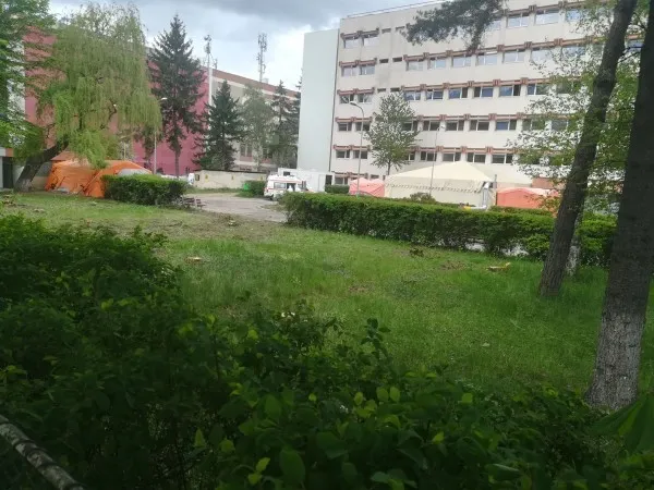 Terenul pentru secţia ATI modulară de la „Judeţean” a fost eliberat 