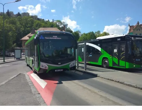 Autobuzul electric, probe pe linia 36