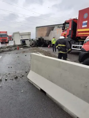 S-a rupt în două pe „ocolitoarea” Braşovului