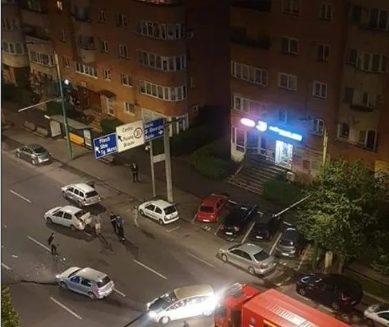 Accident pe Toamnei: Trei şoferi şi toţi cu frica de spital