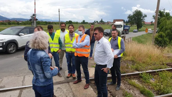 Trafic restricţionat, timp de o lună, între Cristian şi Râşnov