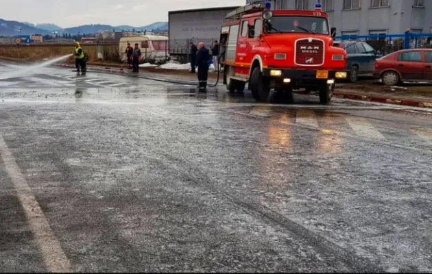 Foc și apă la Săcele
