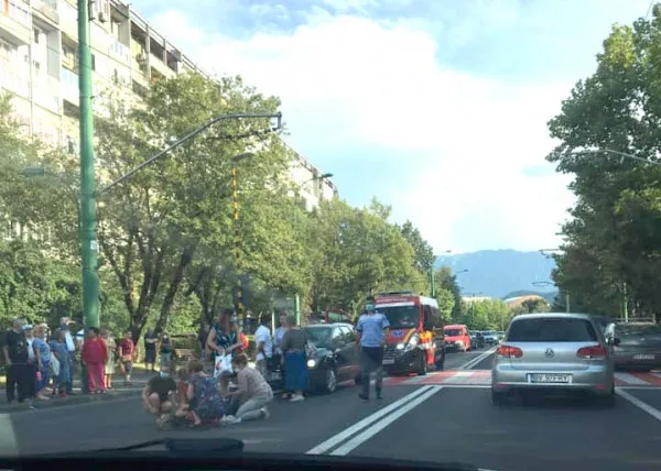 I-a căzut victimă unei şoferiţe de 23 de ani