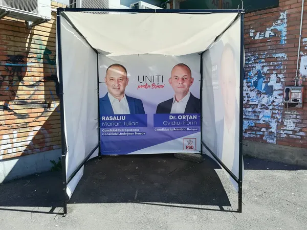 Florin Orţan, lansat în cursa pentru funcţia de primar al Braşovului. Înainte de anunţul oficial, candidatura e consfinţită pe corturile de campanie