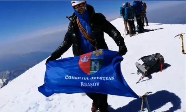 Cu Braşovul, pe Mont Blanc