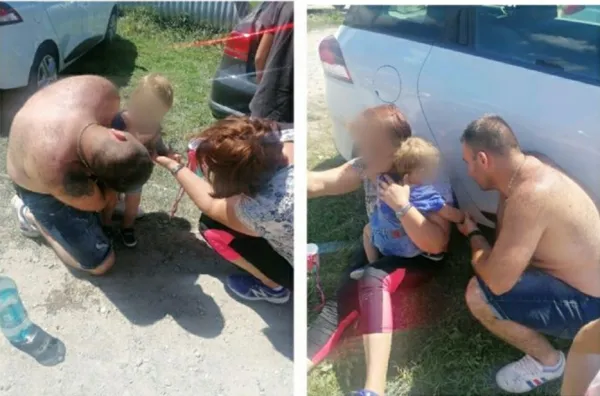 Viața unei fetițe de nici 2 ani, salvată de un jandarm. Era să moară din cauza unui covrig, a fost resuscitată de 3 ori până la venirea paramedicilor SMURD