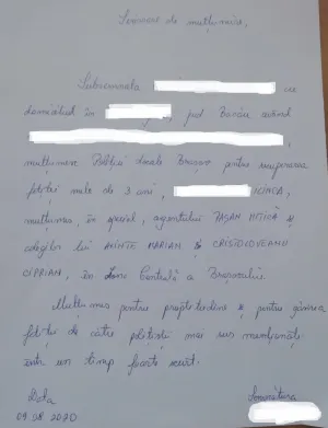 „S-a pierdut Ilinca!”: Misiunea de ieri a tuturor poliţiştilor din centrul Braşovului