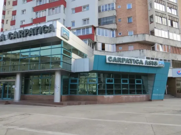 Fostul sediu al Carpatica Asig, scos la vânzare cu aproape 400.000 de euro