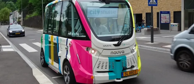 Străzile din Brașov, „poligon” pentru testarea unui autobuz fără șofer