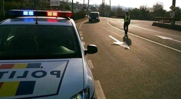 Şofer din India, probleme cu permisul în faţa poliţiştilor din Hărman