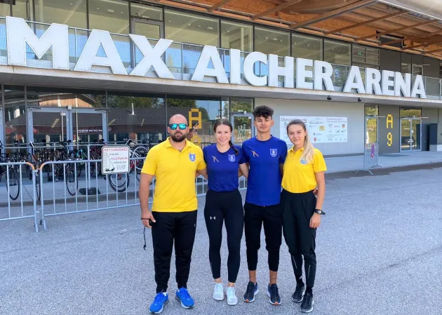 Patinatorii Coronei se pregătesc la Inzell cu gândul la noi medalii în cupele mondiale