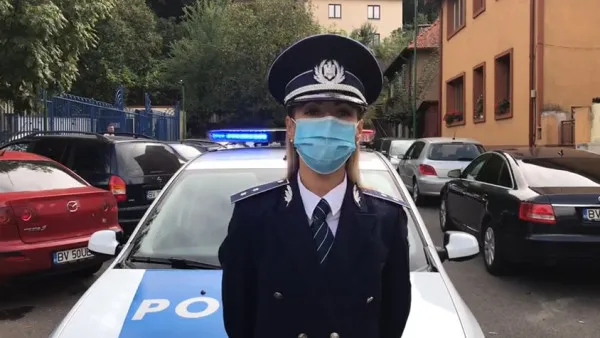 Mesaj IPJ Braşov pentru cei care nu poartă mască