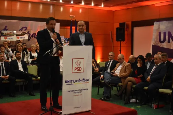 Dunca şi Rasaliu deschid listele de candidaţi la parlamentare din partea PSD Braşov