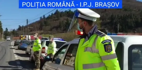 Măieruş şi Tărlungeni: Razie de seară, cu amenzi de 38.500 lei în 4 ore
