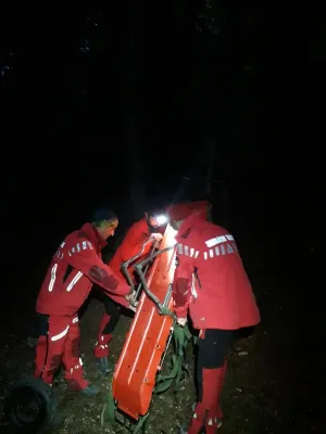 Primul pas pe munte, primul accident