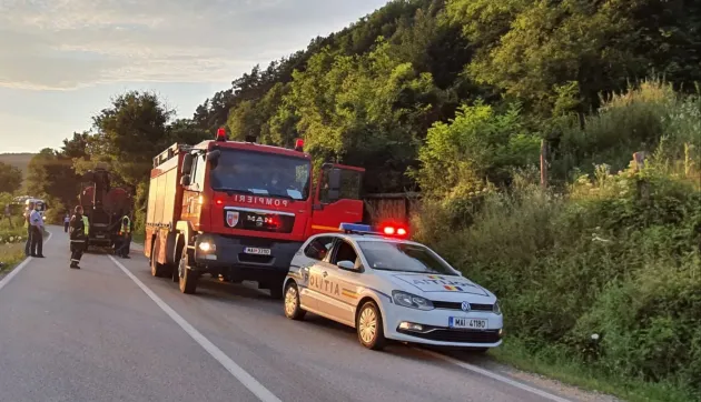 DN10, Stupinii Prejmerului: A murit pe loc, într-o coliziune cu 3 maşini