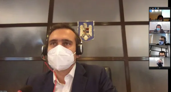  Revolta din 15 noiembrie 1987, marcată cu proiecții laser la Brașov