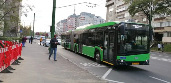 1, 6, 34 şi 50, primele linii RATBV raportate ca aglomerate, cu risc Covid 19