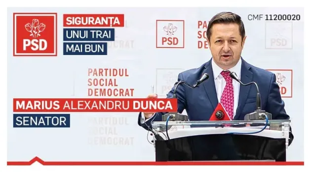 Marius Dunca: „Voi demisiona din Parlament în ultima zi de mandat pentru a nu beneficia de pensie specială!”