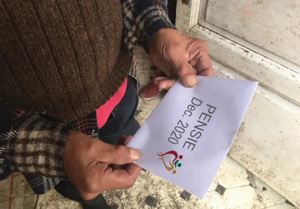 „Pensie privată” pentru un vârstnic din Budila