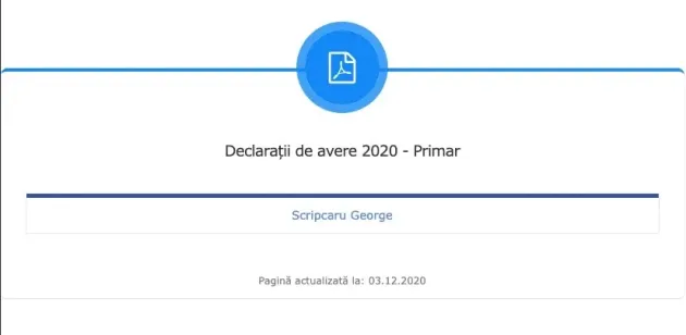 George Scripcaru, în continuare primar pe site-ul Primăriei Braşov