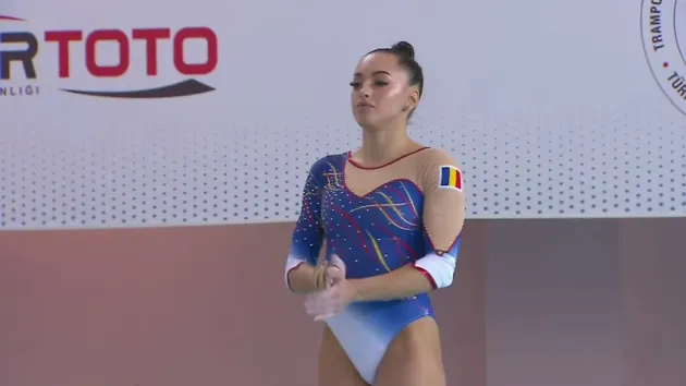 Medalie de argint la „Europenele” de gimnastică
