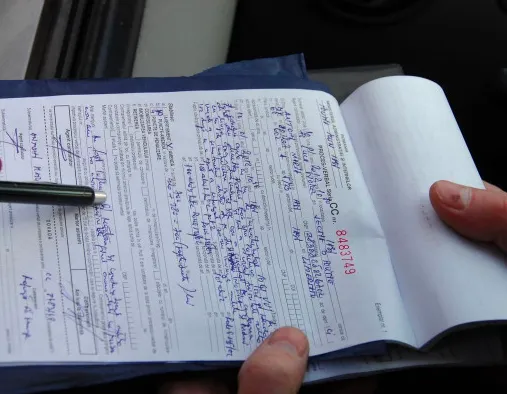Băut la volan pe Plugarilor, la limită, dar s-a ales cu dosar penal