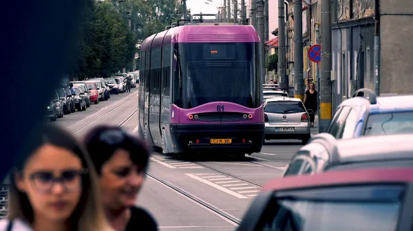 Noul tramvai: Rulmentul - Bartolomeu - Noua, cu staţie în centrul Braşovului