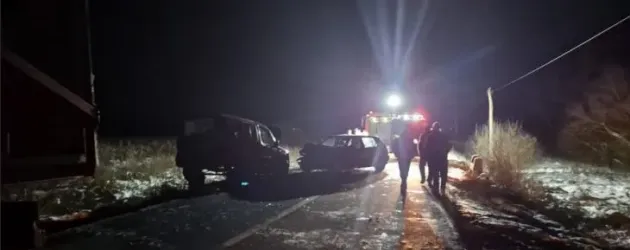 Accident cu victimă şi la Comana