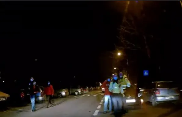 Pieton vs maşină