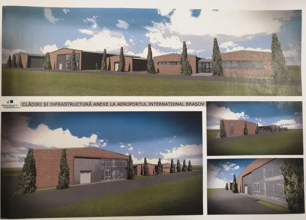 Consiliul Judeţean Braşov va plăti 1.975.400 lei pentru proiectarea unor noi clădiri din incinta Aeroportului