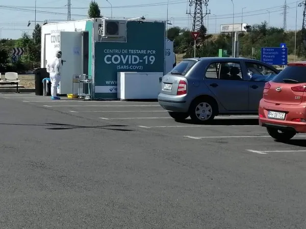 La drive-in-ul Covid 19 de la Gara Braşov: tulpina britanică SARS-CoV-2  