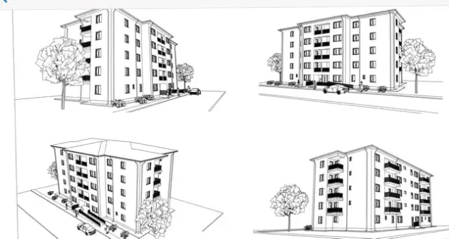 ANL licitează construirea unui bloc de locuinţe pentru tineri la Codlea